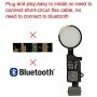 Afeax Compatible with Apple iPhone Home Button Main Key Flex Cable Replacement for iPhone 7/7 Plus and iPhone 8/iPhone 8 Plus (Gold) Version 4