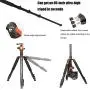 VICTIV Camera Tripod 81 inches Monopod, Aluminum Travel Tripod for DSLR, Lightweight Tripod Loads up to 19 lbs with 360 Degree Ball Head and Carry Bag for Travel and Work - AT26 Orange VICTIV Camera Tripod 81 inches Monopod, Aluminum Travel Tripod for DSLR, Lightweight Tripod Loads up to 19 lbs with 360 Degree Ball Head and Carry Bag for Travel and Work - AT26 Orange