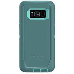 Otterbox Defender Series Screenless Edition for Samsung Galaxy s8 - Retail Packaging - Aqua Mint Way (Aqua Mint/Mountain Range Green)