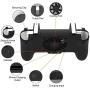 Mobile Controller with Portable Charger Cooling Fan Compatiple for PUBG/Call of Duty/Fotnite, L1R1 Mobile Game Trigger Joystick Gamepad Grip Remote for 4-6.5" Phone [2000mAh - No Bag]