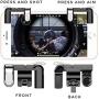 PUBG Fortnite Mobile Game Controller - | New Version | Sensitive Shoot and Aim Trigger Fire Buttons | L1R1 Joysticks Game Controller for PUBG/Fortnite of Survival Gaming Triggers for iOS and Android