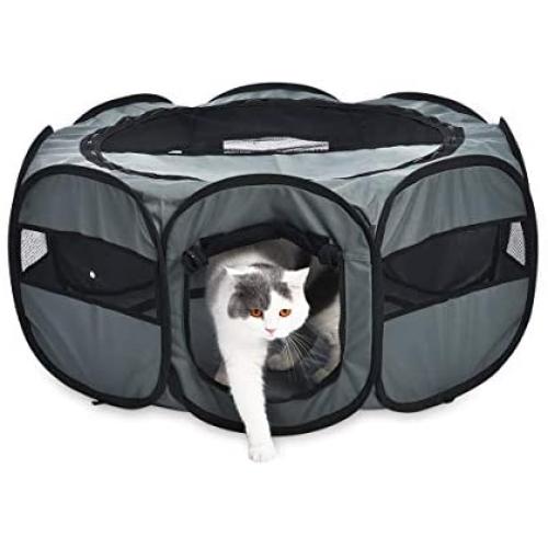 AmazonBasics Portable Soft Pet Dog Travel Playpen