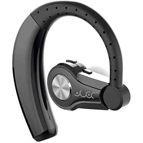 PONYBRO Wireless Headset,Super Lightweight＆Comfortable,HD Sound Wireless Earbuds with Mic,8-Hours Playtime Cell Phone Wireless Earpiece,Hands Free Headphones for Cell Phones,PC,Tablet. Black