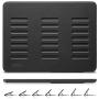 TSOMEI CASE - iPad 7th Generation (10.2 2019) Case - 7 Angles Stand + Industrial-Strength Magnets +Premium PU Leather + Pencil Holder + Credit Card Slot - Sleep/Wake Cover (Black)