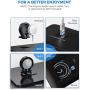 Seneo 2 in 1 Wireless Charger, Dual Wireless Charging Station with iWatch Charger Stand for iWatch 5/4/3/2, 7.5W Qi Fast Charger for iPhone 11/11 Pro Max/XR/XS/X/8/8P (No iWatch Cable or Adapter)