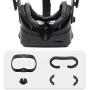 AMVR Facial Interface Bracket & PU Leather Foam Face Cover Pad Replacement & Anti-Leakage Nose Pad & Protective Lens Cover Comfort Set for Valve Index Headset