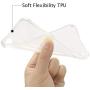 TENOC Phone Case Compatible for Apple iPhone SE 2020 SE2, iPhone 8 and iPhone 7 4.7 Inch, Crystal Clear Ultra Slim Cases Soft TPU Cover Full Protective Bumper