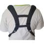 Lewong Universal Hands Free Chest Harness Bag Holster for Two Way Radio (Rescue Essentials) (Vest Harness)