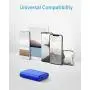 Anker PowerCore 10000 Portable Charger, One of The Smallest and Lightest 10000mAh External Battery, Ultra-Compact High-Speed-Charging-Technology Power Bank for iPhone, Samsung Galaxy and More (Blue)
