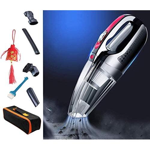 Corded Car Vacuum Cleaner DC12v Volt Wet Dry Portable Auto Vacuum Cleaner for Interior Truck Car Seat Carpet Power Cord with Carry Bag