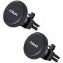 Ailun Car Phone Mount Magnet Key Clip Holder Air Vent Magnetic Holder 2Pack Universal for iPhon11/11 Pro/11 Pro Max/X Xs XR Xs Max Galaxy S10 S9 S8 plus S7 S7 Edge Note 10 Google LG HTC and More Black