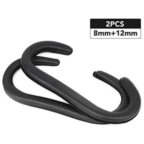 VR Face Cover Cushion Replacement(8mm/12mm) for KIWI design Q2 Face Pad, ONLY Usable for Q2 Oculus Quest Facial Interface Bracket of KIWI design, PU Leather Foam Eye Mask Pad Replacement, 2 Packs VR Face Cover Cushion Replacement(8mm/12mm) for KIWI design Q2 Face Pad, ONLY Usable for Q2 Oculus Quest Facial Interface Bracket of KIWI design, PU Leather Foam Eye Mask Pad Replacement, 2 Packs