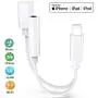 [Apple MFi Certified] Lightning to 3.5 mm Headphone Adapter Dual Ports Dongle Charger Jack&AUX Audio 3.5 mm Earphone Accessory,for iPhone 11/11 Pro/X/8,7 Plus/8 Plug and Play Support All iOS System