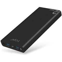 TG90 Portable Charger 20000mAh Power Bank Cell Phone Charger External Battery Pack Compatible with iPhone X 8/8 Plus 6/6S Plus iPad iPod Android Phone Tablets