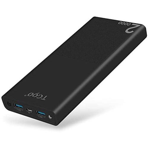 TG90 Portable Charger 20000mAh Power Bank Cell Phone Charger External Battery Pack Compatible with iPhone X 8/8 Plus 6/6S Plus iPad iPod Android Phone Tablets