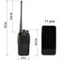Seodon Walkie Talkies Rechargeable for Adults Long Range with One Extra Battery GMRS/FRS Two Way Radios UHF 400-470Mhz with Earpiece/Headsets(2 Pack) Seodon Walkie Talkies Rechargeable for Adults Long Range with One Extra Battery GMRS/FRS Two Way Radios UHF 400-470Mhz with Earpiece/Headsets(2 Pack)