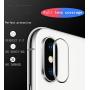 [2 Pack] Tempered-Glass Camera Protector for iPhone Xs/Xs Max 2.5D Ultra Thin HD Anti-Fingerprint Protective Clear Film for iPhone Lens with 2 Phone Camera Covers (iPhone Xs/Xs Max)