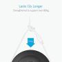 Anker Powerline II Lightning Cable (1ft), Probably The Worlds Most Durable Cable, MFi Certified for iPhone Xs/XS Max/XR/X / 8/8 Plus / 7/7 Plus / 6/6 Plus (White)