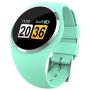 ZEERKEER Fitness Tracker Wristband, Heart Rate/Blood Pressure/Blood Oxygen Monitoring, Color Screen Display Waterproof IP67 Smart Watch (Green)