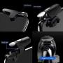 PUBG Mobile Controller - Aovon 4 Modes 16 Shots per Second Auto High Frequency Click L1R1 Fast Shooting Game Trigger Joystick Grip for 4.7-6.5 inch Android iOS Smartphone