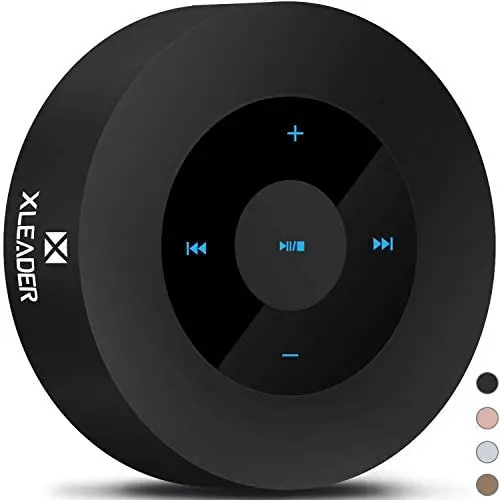 XLEADER SoundAngel (2 Gen) 5W Louder Bluetooth Speaker with Waterproof Case, 15h Music, Smart Touch Design, Perfect Portable Wireless Bluetooth Speaker for iPhone Tablet Laptop PC Shower, Black XLEADER SoundAngel (2 Gen) 5W Louder Bluetooth Speaker with Waterproof Case, 15h Music, Smart Touch Design, Perfect Portable Wireless Bluetooth Speaker for iPhone Tablet Laptop PC Shower, Black