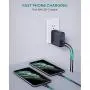 AUKEY USB C Charger, 48W 4 Port Fast Charging Adapter with Power Delivery, Foldable Wall Charger with 45W USB C Port Compatible with MacBook Air, USB C Laptops, iPhone 11 Pro Max, iPad Pro and Switch AUKEY USB C Charger, 48W 4 Port Fast Charging Adapter with Power Delivery, Foldable Wall Charger with 45W USB C Port Compatible with MacBook Air, USB C Laptops, iPhone 11 Pro Max, iPad Pro and Switch