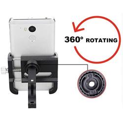 GUB Universal Bicycle & Motorcycle Cell Phone Mount, Full Display Phone Bike Holder with 360° Rotation Adjustable for iPhone X, Huawei P20, Samsung Note9 Note9+ (PLUS6 Blue)