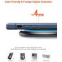 TORRAS Boost Faster Wireless Charger with 18W QC3.0 USB-C Qi Certified Alloy Best Wireless Charging Pad for iPhone 11 Pro Max/X/XS/XR/8, Samsung Note S20/10e/S10/S9/S8, LG V40/G7 AirPods