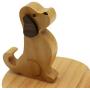 Amamcy Cute Dog Cell Phone Holder Stand, Wooden Smartphone Desk Holder for iPhone Xs/Max/XR/X/8/7 Plus/Google Pixel/Samsung Galaxy Note