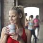 Bluetooth Headset COMEXION V5.0 Bluetooth Earpiece with Mic and Mute Key Wireless Noise Reduction Business Earphone for Driving/Meeting/Listening