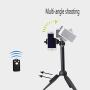Yunteng Portable 40 Inch Universal Selfie Stick, Selfie Stick Tripod with Wireless Remote, Extendable Mini Aluminum Alloy Handheld Monopod Phone Tripod Compatible with iPhone Samsung DSLR GoPro