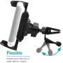 Macally Universal Air Vent Car Mount Phone Holder for iPhone Xs Xs Max Xr X 8 8 Plus 7 7+ 7s 6s Plus 6s 6 SE Samsung Galaxy S9 S9+ Note 9 S8 Edge S7 S6 Note 5 Pixel Moto, Cell Phones GPS (MVENTHOLDER)