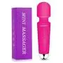 LOVEFUN Mini Wand Massager for Women/Men, Wireless Personal Massager Handheld with 8 Powerful Speeds & 20 Modes, Waterproof, USB Rechargeable Wand Massage for Back Neck Shoulder Legs, Quiet -Rose LOVEFUN Mini Wand Massager for Women/Men, Wireless Personal Massager Handheld with 8 Powerful Speeds & 20 Modes, Waterproof, USB Rechargeable Wand Massage for Back Neck Shoulder Legs, Quiet -Rose