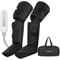 QUINEAR Leg Massager for Circulation, Foot Calf & Thigh Wraps Massage Helpful for Muscles Relaxation and Pain Relief - 3 Modes & 3 Intensities Include 2 Extensions