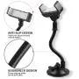 Mr.Power Smart Phone Smartphone Holder Mount Clip Suction Cup for Acoustic Electric Classical Guitar (Suction Cup Phone Holder)