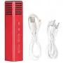 eboxer-1 Aluminum Full CNC Phone Mic Portable Voice Amplifier Mini Voice Changer for for Sound(red)