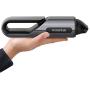 WOOSTAR Portable Car Rechargeable Vacuum Cleaner Handheld High Power Cordless 4000PA 80W for Car Interior Cleaning for Home Use (Black)