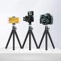 Flexible Mobile Cell Phone Tripod, Mini Travel Tripod Stand Holder with Wireless Remote Shutter, Compatible with iPhone, Samsung, Android, GoPro, DSLR, Action Camera