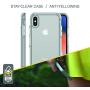 OtterBox SYMMETRY CLEAR SERIES Case for iPhone Xs & iPhone X - Retail Packaging - EASY BREEZY (CLEAR/EASY BREEZY)