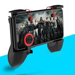 XBERSTAR 3 in 1 Mobile Phone Eat Chicken Game Handle Trigger Gamepad Fire Button Aim Key Controller for PUBG Rules of Survival