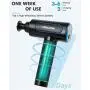 Massage Gun, HOSLAFON Deep Tissue Massage Gun with 6 Speeds & 5 Heads, Super Quiet Percussion Massager Sports Drill, Handheld Electric Body Massager for Relieving Muscle Pain, Soreness, and Stiffness