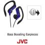JVC HAEBR80A Sports Clip Headphones (Blue)