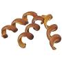 Pawstruck Bully Stick Springs for Dogs - Natural Bulk Dog Dental Treats & Healthy Chew, Best Thick Low-Odor Pizzle Stix Spirals, Free Range & Grass Fed Beef
