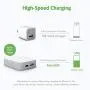 Nekmit USB C Travel Charger, Foldable Thin Flat 60W GaN Tech Dual Port Wall Charger with Power Delivery PD 3.0 for Laptops, MacBook Pro, iPad Pro, iPhone 11 Pro/Max/XS/XR/X, Pixel, Galaxy Nekmit USB C Travel Charger, Foldable Thin Flat 60W GaN Tech Dual Port Wall Charger with Power Delivery PD 3.0 for Laptops, MacBook Pro, iPad Pro, iPhone 11 Pro/Max/XS/XR/X, Pixel, Galaxy