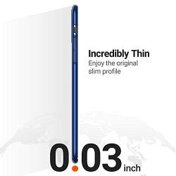 TORRAS Slim Fit iPhone 11 Case, Hard Plastic PC Ultra-Thin Phone Cover Case with Matte Finish Coating Grip Compatible with iPhone 11 (6.1 Inch), Navy Blue