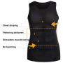 Mens Compression Shirt Slimming Body Shaper Vest Workout Tank Tops Abs Abdomen Undershirts