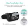 Updated RAVPower LP-E6 LP E6N Rechargeable Battery Charger Set,2-Pack 2040mAh Camera Batteries Compatible with Canon EOS 5D Mark II, III, IV, 5DS, 5DS R, 6D, 60D,6D Mark II, 7D, 7D Mark II,70D, 80D