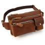 NKns Belt Bag Fanny Pack Mens Leather Chest Bag Waist Bag Messenger Bag Messenger Bag Mobile Phone Bag Mens Gift Money Belt