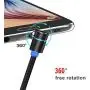 3 in 1 Magnetic Charging Cable, (5-Pack,1.5ft/3ft/3ft/6ft/10ft), Compatible with Mirco USB, Type C Smartphone and iProduct Device (Black) 3 in 1 Magnetic Charging Cable, (5-Pack,1.5ft/3ft/3ft/6ft/10ft), Compatible with Mirco USB, Type C Smartphone and iProduct Device (Black)