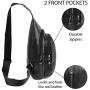 Westend Crossbody Sling Bag Backpack with Adjustable Strap